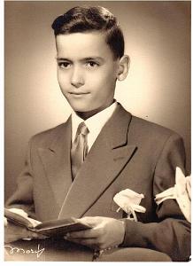 COMMUNIONS ORAN AUMONERIE DU LYCEE LAMORICIERE 1954 RENE  MANCHO